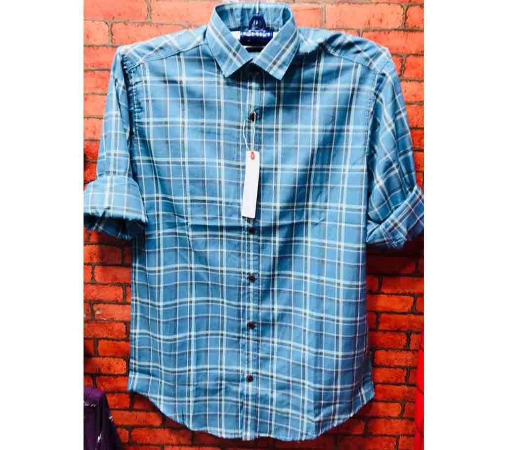 Full Sleeve Casual Shirt For Men - Check 