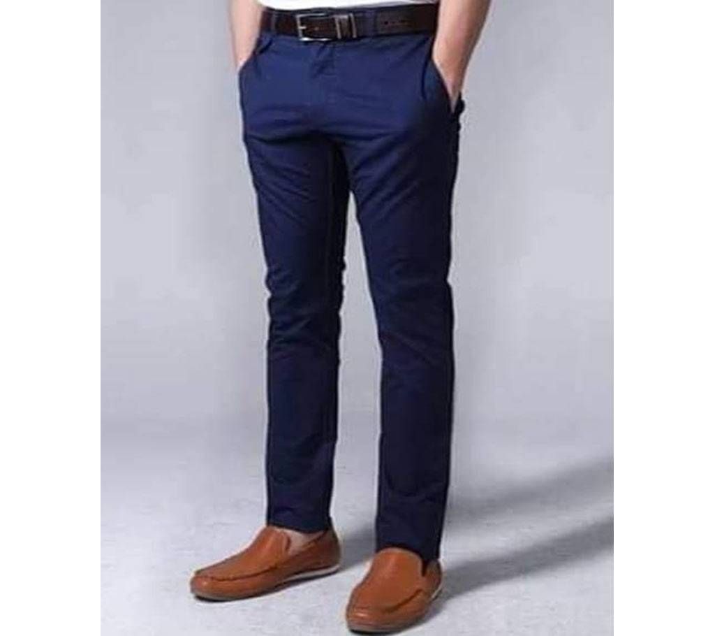 Gabardine Pant Navy Blue Color