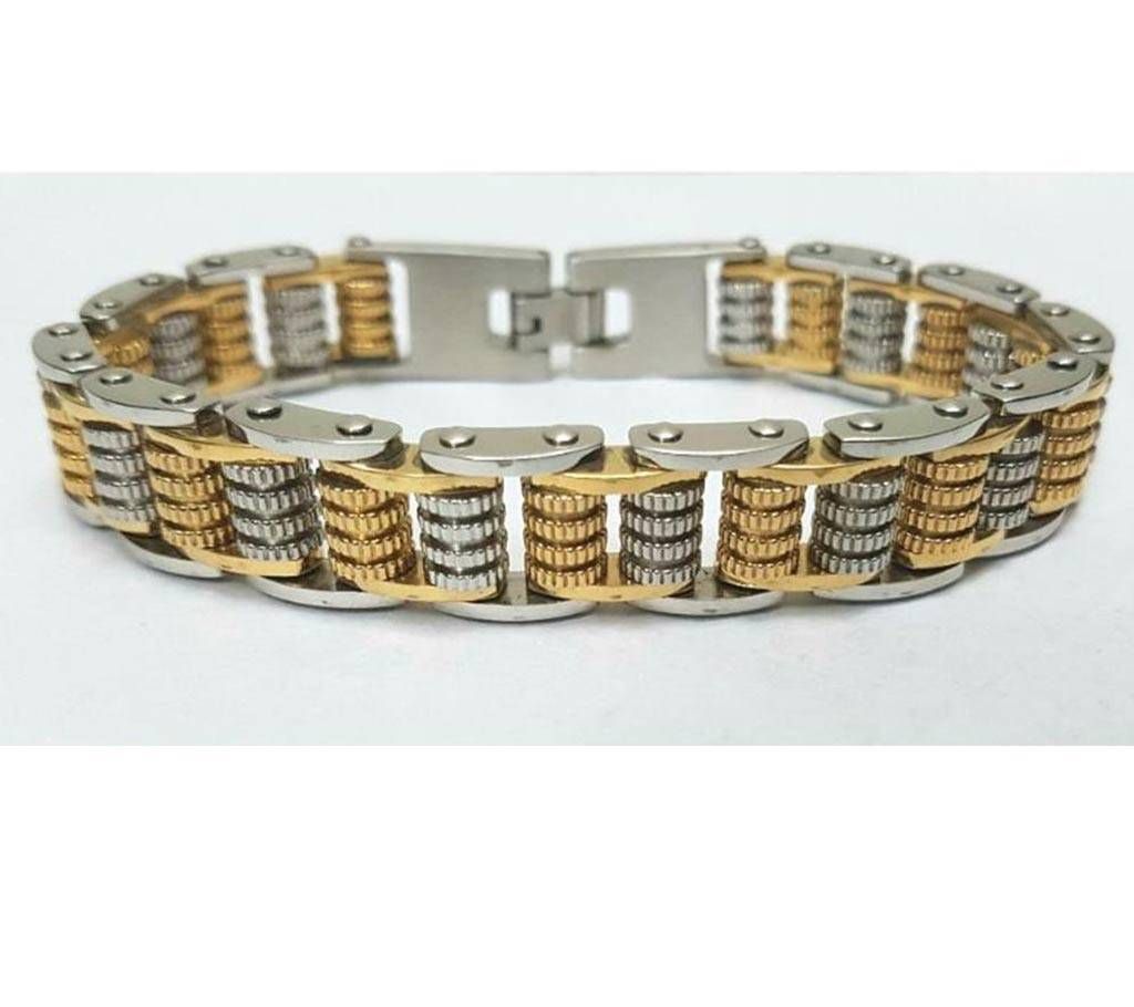 Silver & Golden Plated Bracelet 