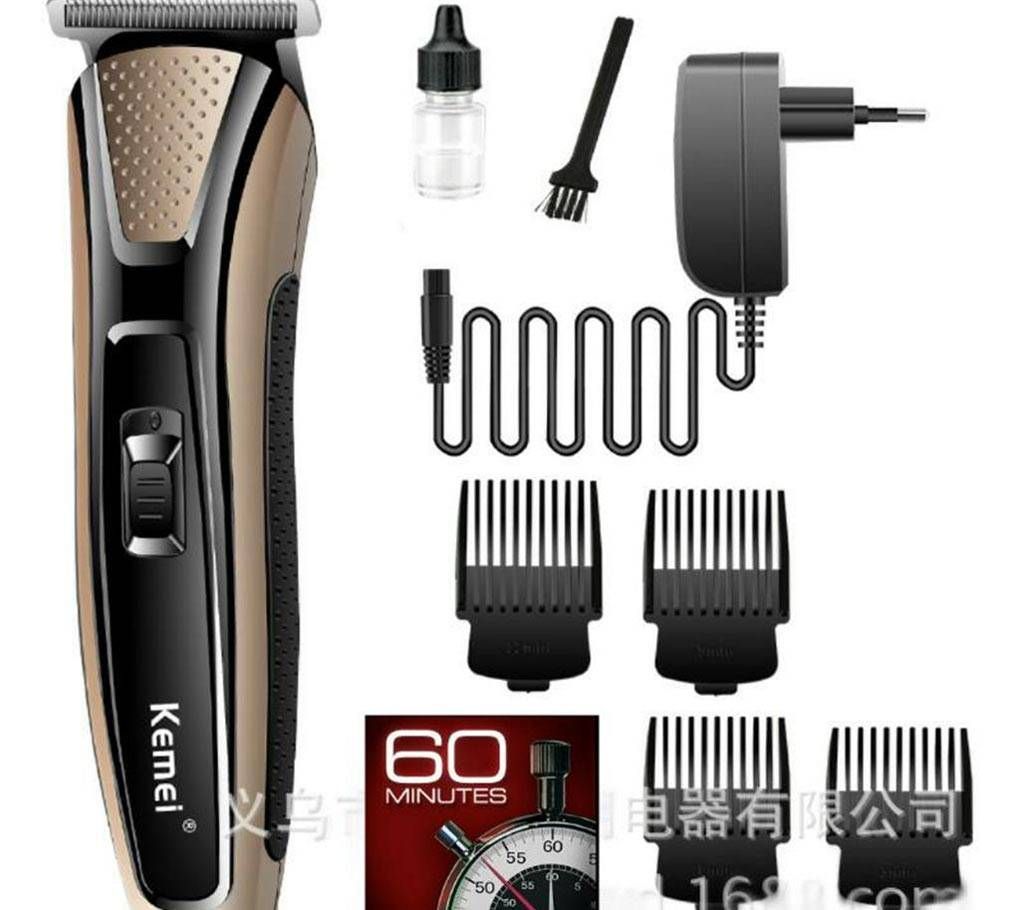 Kemei rechargeable hair and beard trimmer