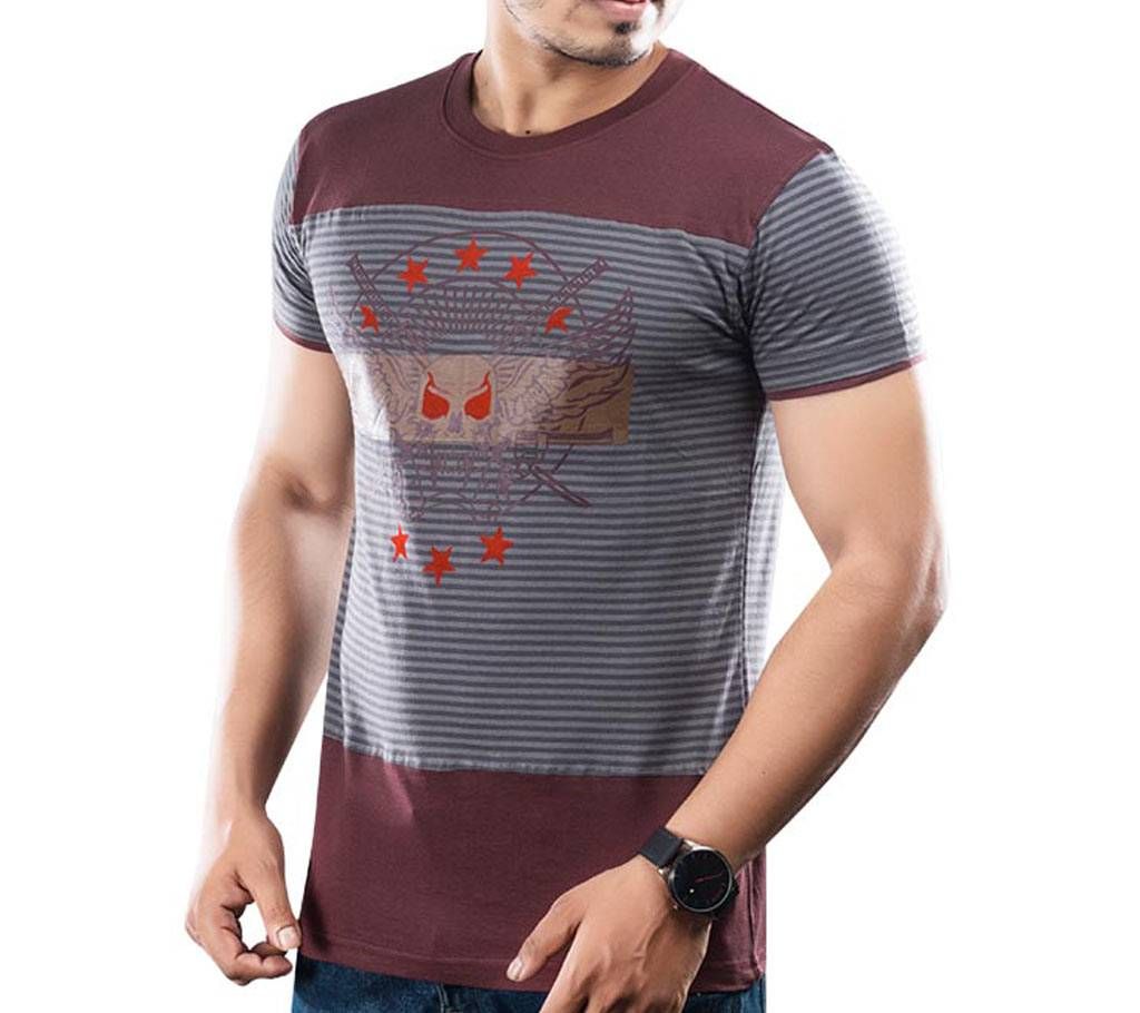 Winner Mens S/S T-Shirt - 43574 - MAROON
	
	
	
	
	
	
	
	
	
