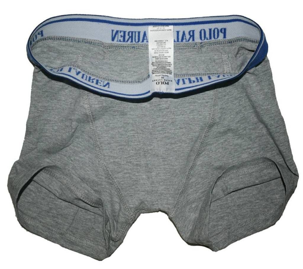 Gray Cotton Boxer for Men