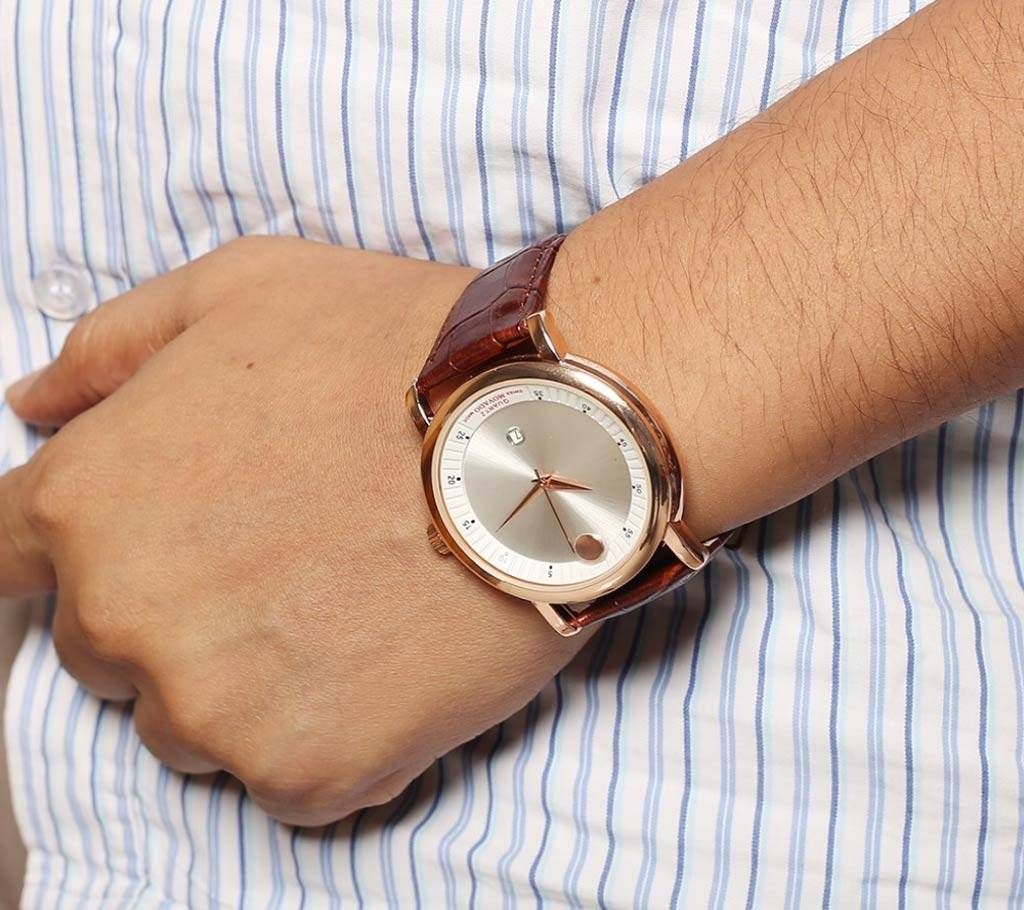 Movado white Dial watch for men