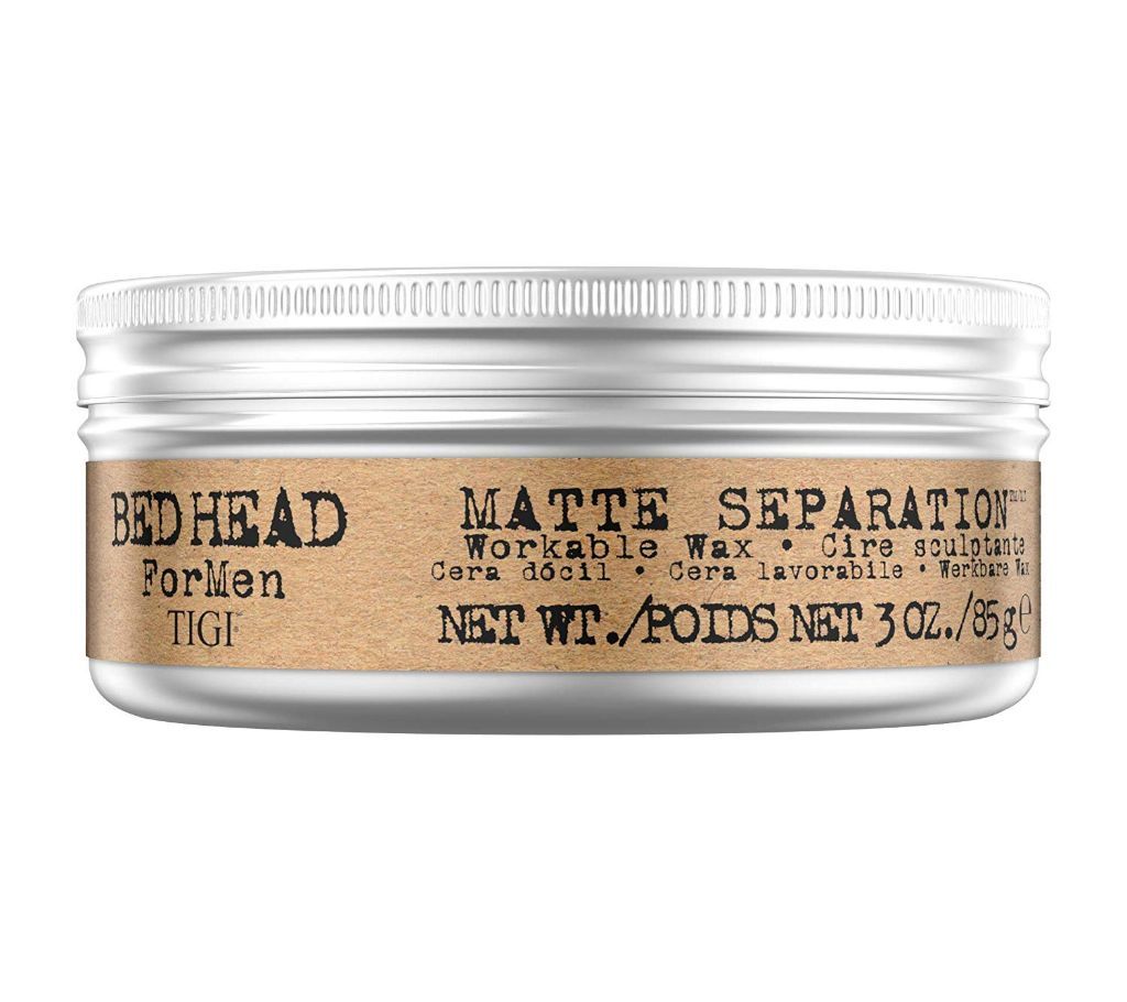 TIGI Bed Head for Men Matte Separation Workable Wax 85g USA