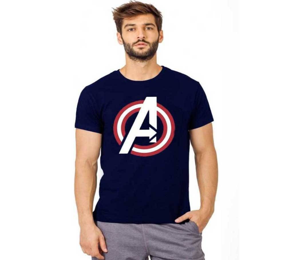 Avenger Black T-Shirt for Men