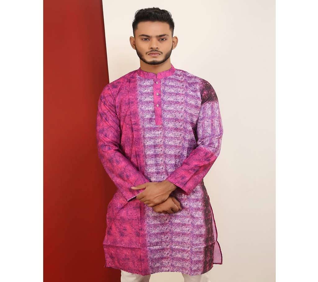 Sufi Digital print Panjabi For  Man 1318