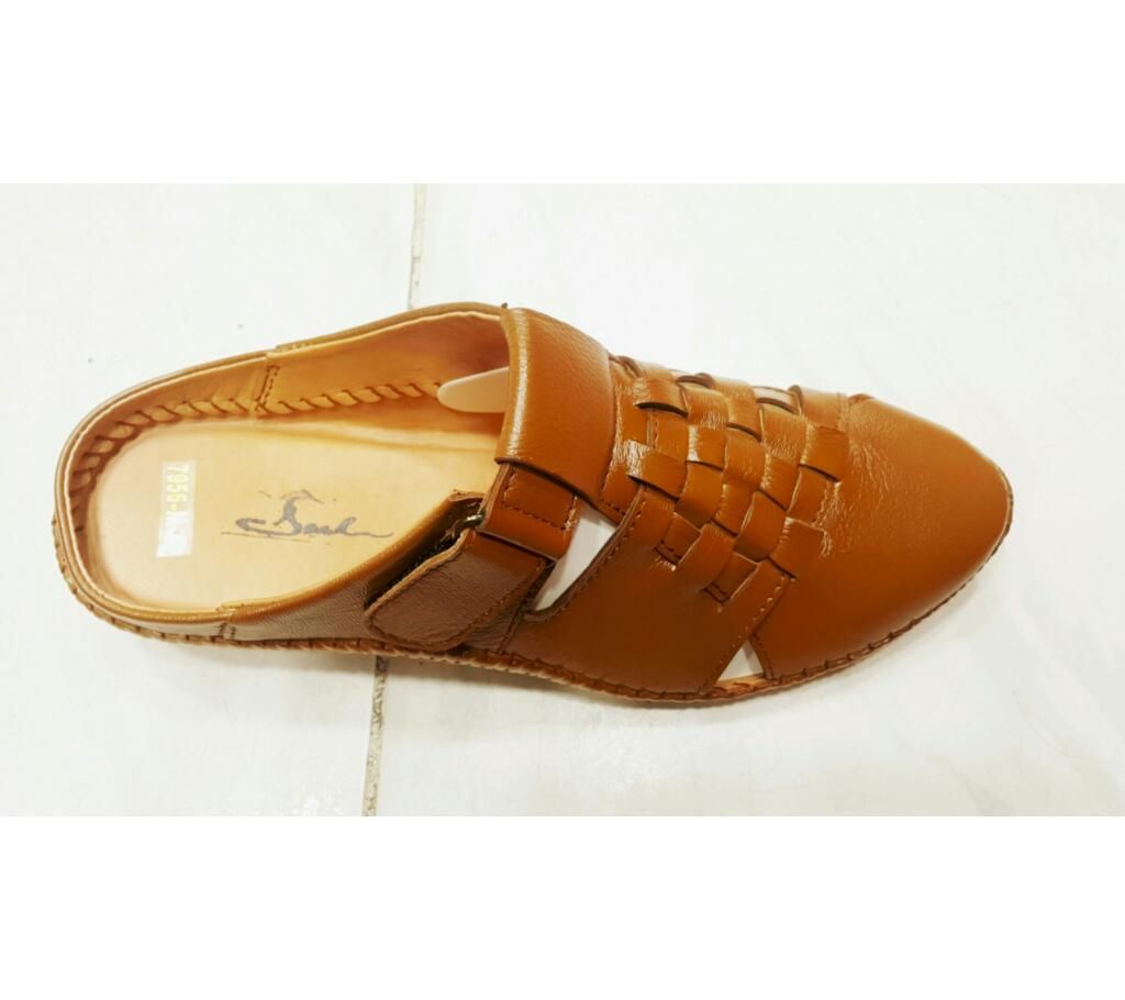 hand made full leather sandal