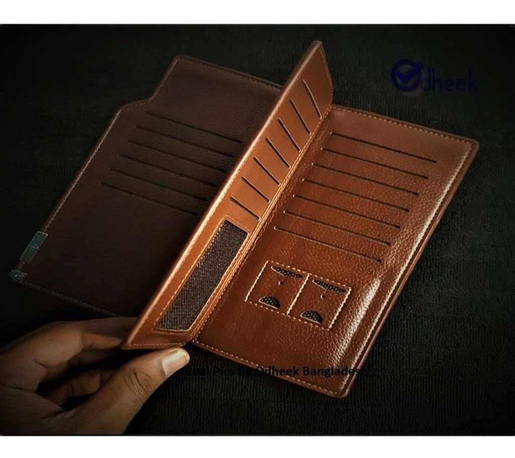 MenBense Original Wallet for Men Women Color Light Brown
