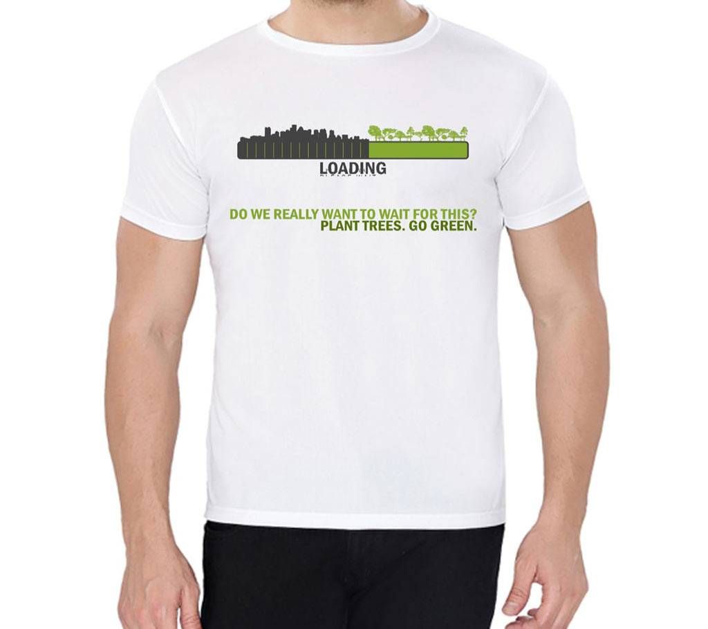 Loading Green - Half Sleeve T-shirt For Men