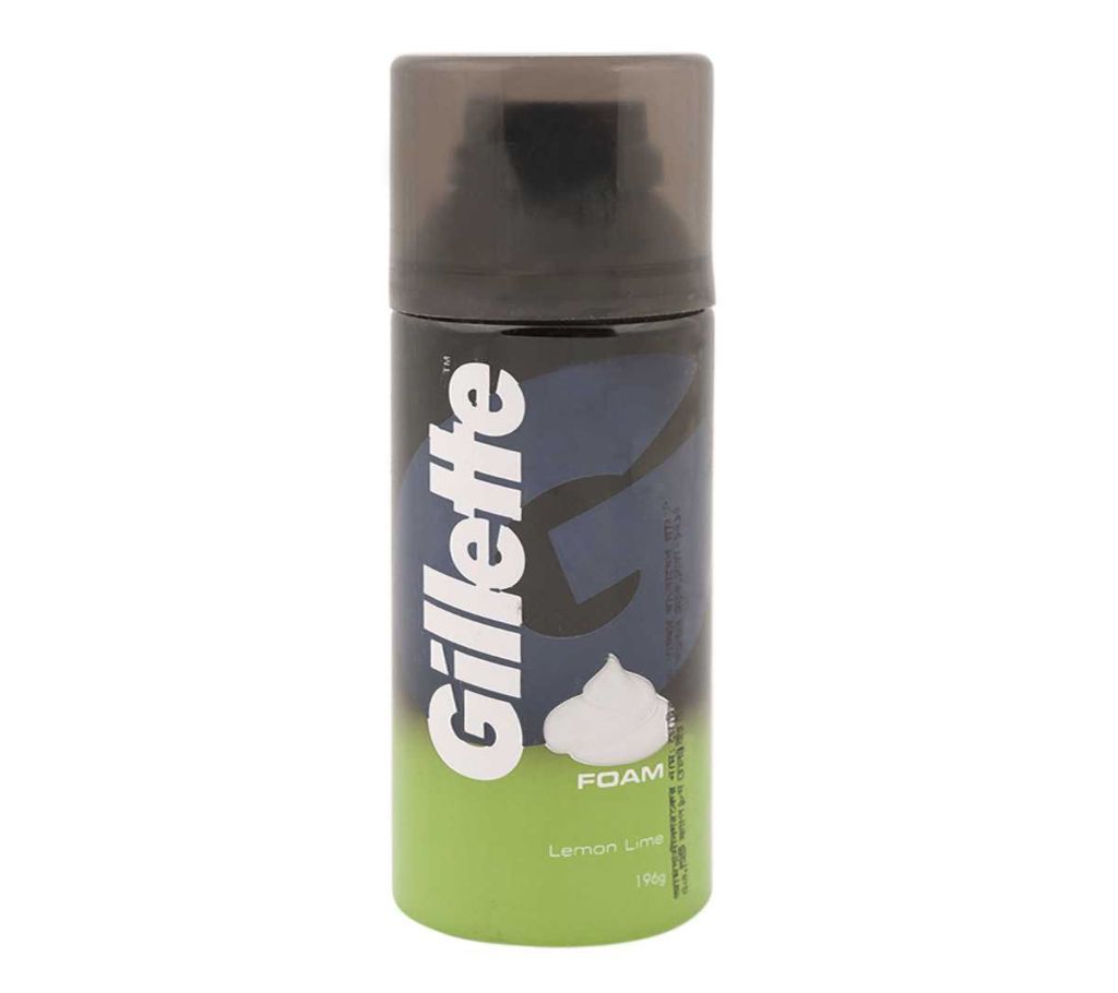 Gillette Shaving Foam Lemon 196gm
