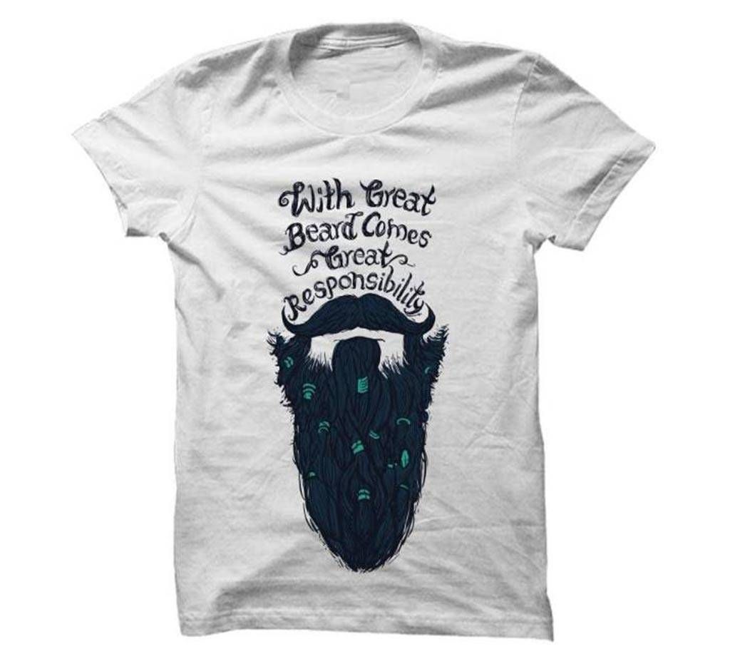 Great Beard Great Mens Half Sleeve T-Shirt