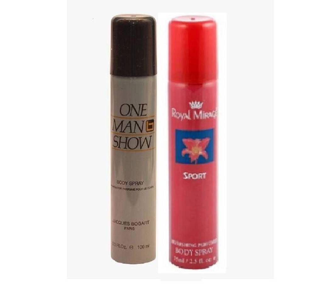 One man show & Royale mirage sport -2pcs combo set
