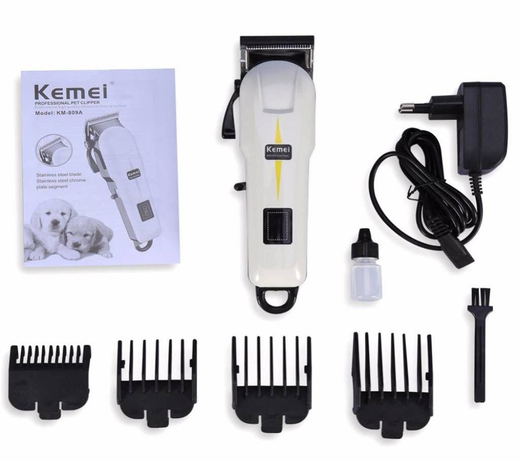 Kemei KM-809A Powerful LCD Electric Shaver Hair Clipper Trimmer