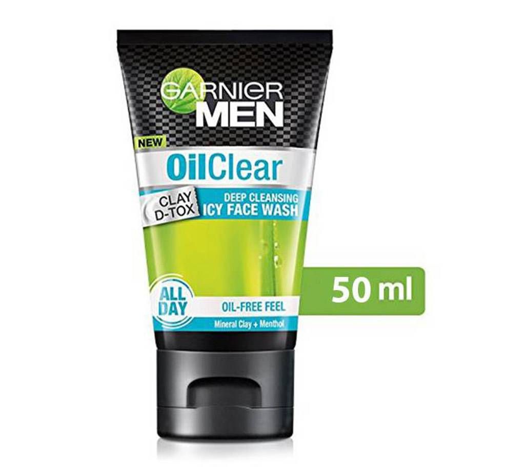 Garnier Men Oil Clear deep cleansing Facewash India 