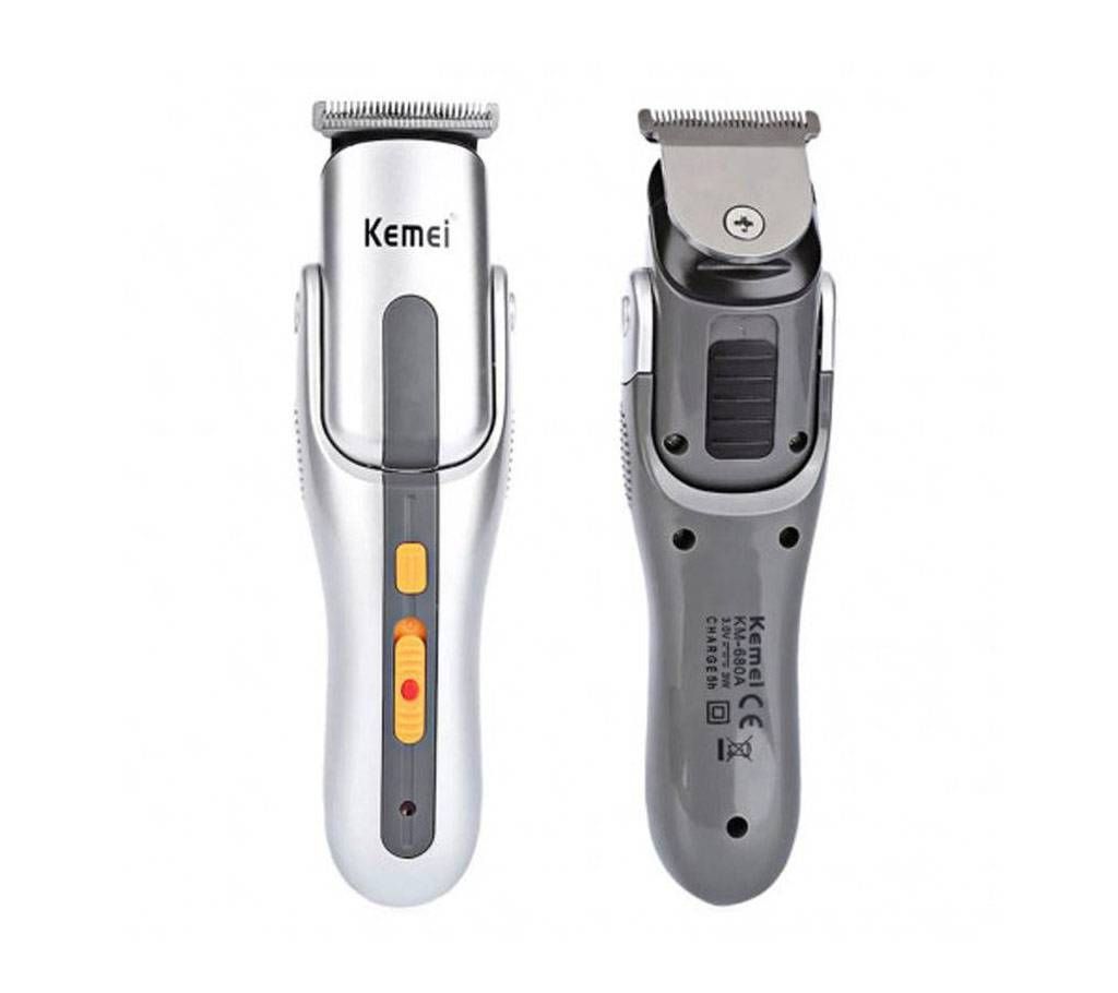 KM-680A 8 in 1 Rechargeable Trimmer - Silver