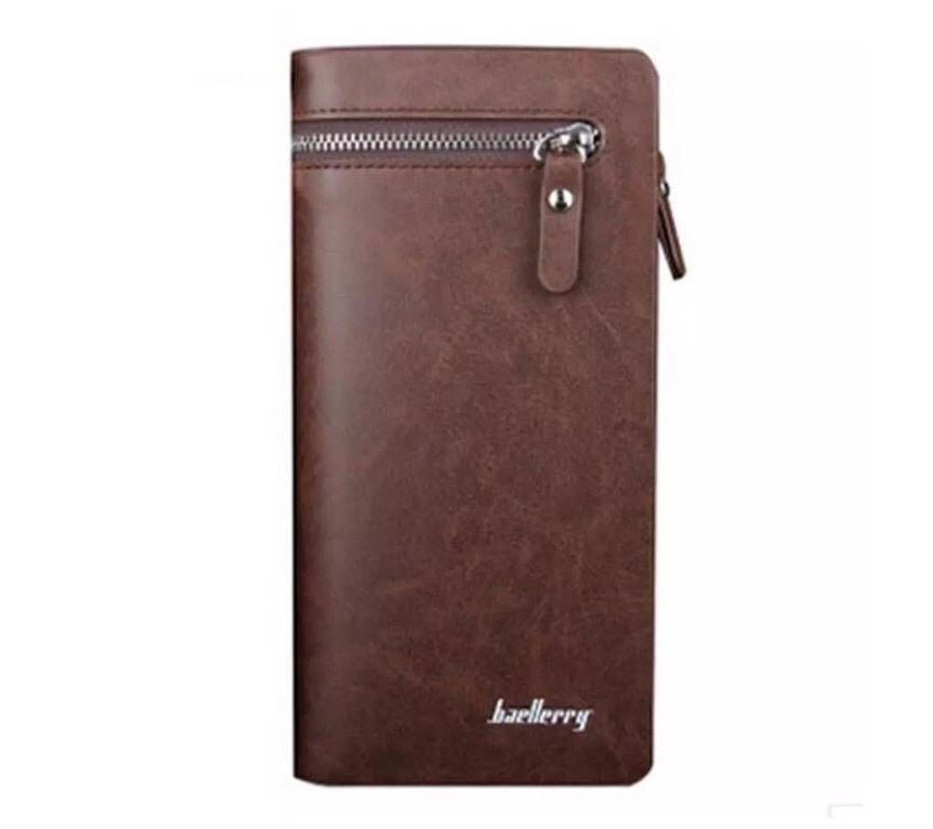 Genuine Universal Baellery Long Wallet (M.Wallet_002- Brown)
