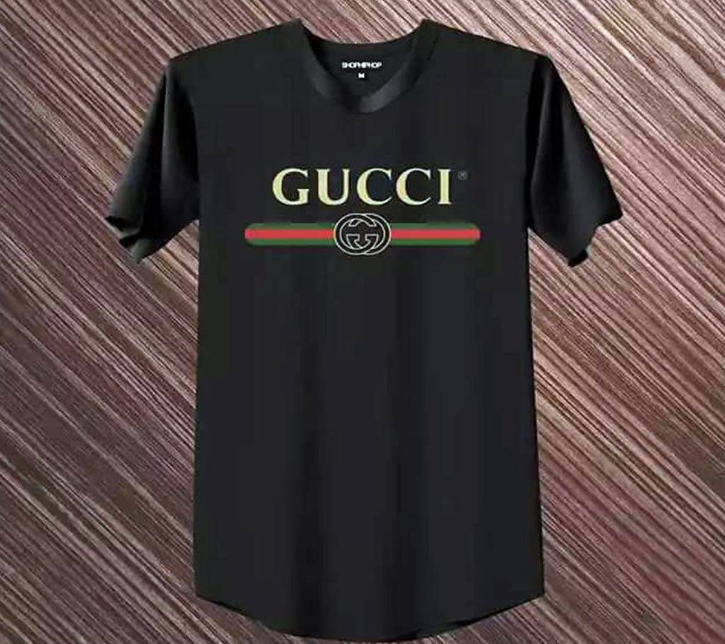 GUCCT Half Sleeve slim fit cotton t-shirt