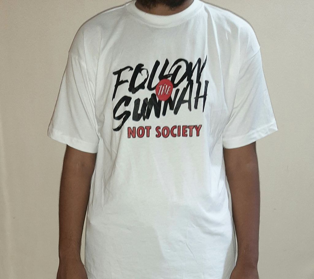 Follow The Sunnah Menz Half Sleeve T-Shirt
