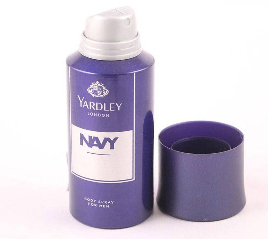 YARDLEY - NAVY BODY SPRAY -150ml (MEN) (Dubai)