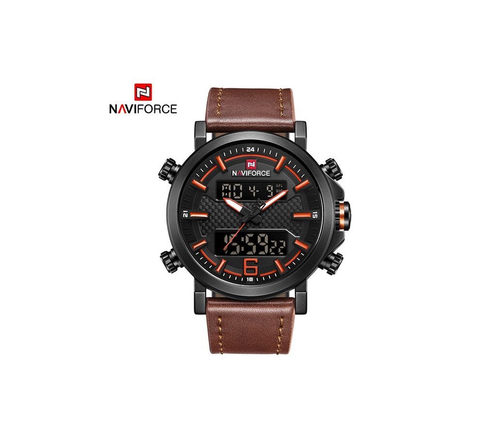 NAVIFORCE 9135 Men Military Sport Digital Wrist Watch