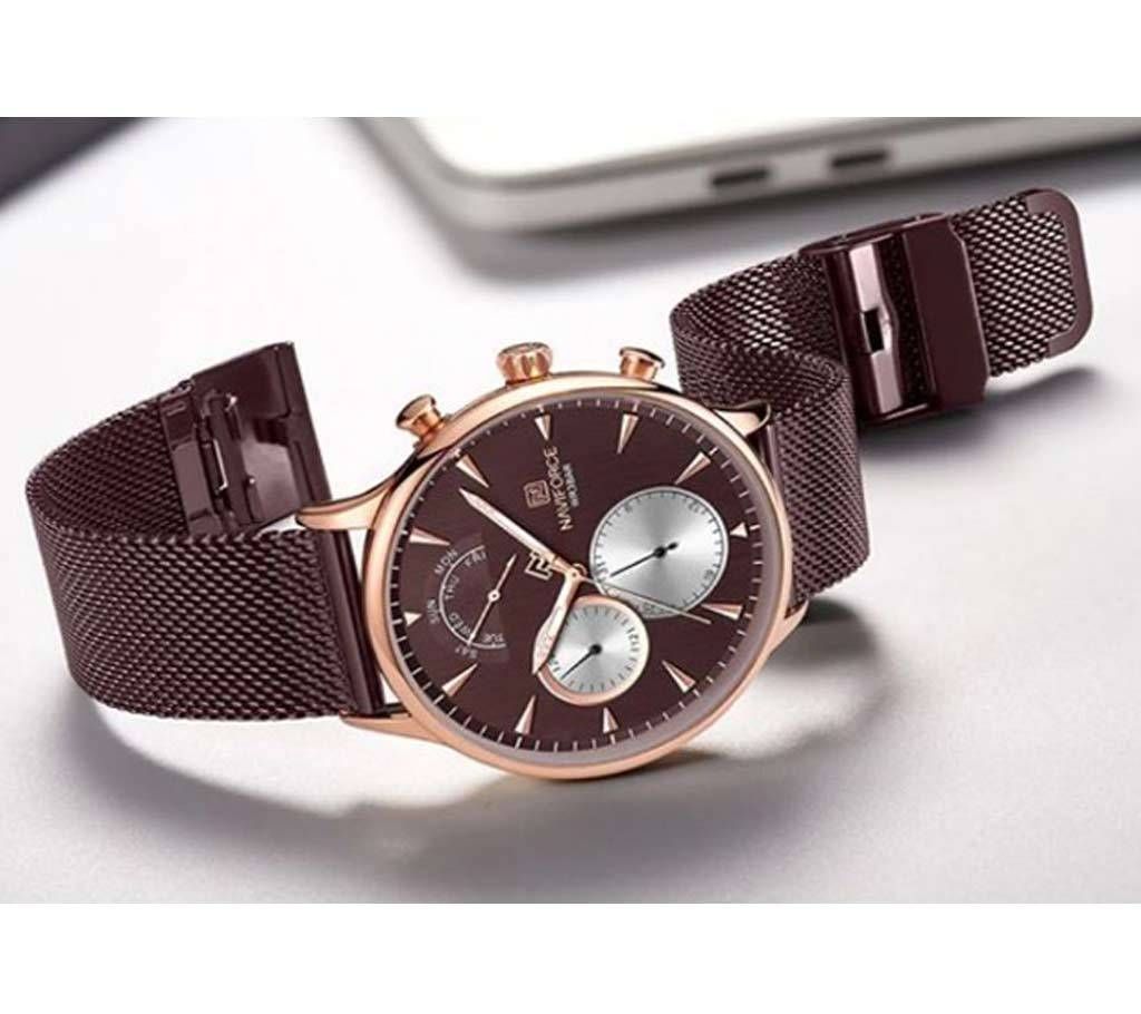 NAVIFORCE  NF3010 Top Luxury Mens Brand Watches Fashion Ultra-Thin Waterproof Quartz