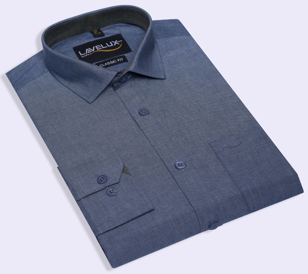 LAVELUX Mens Full Sleeve Cotton Shirt (Code-LMFS354)