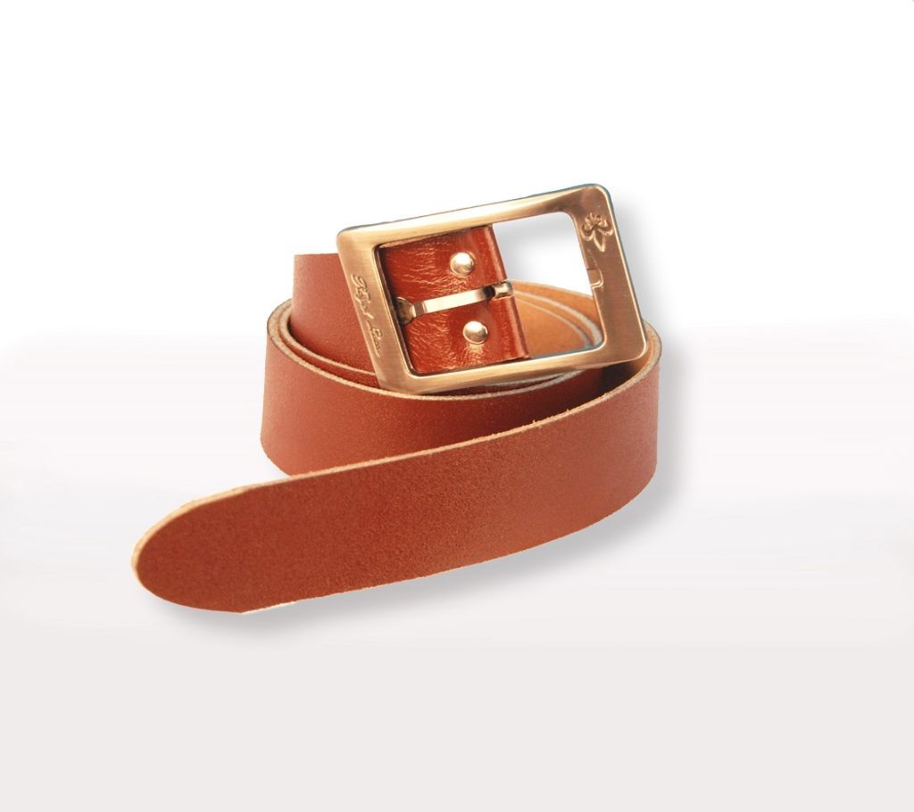 One part leather belt