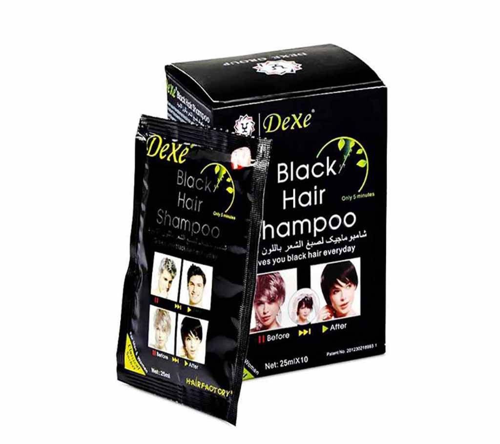 Dexe Black Hair Colouring Shampoo 250ml