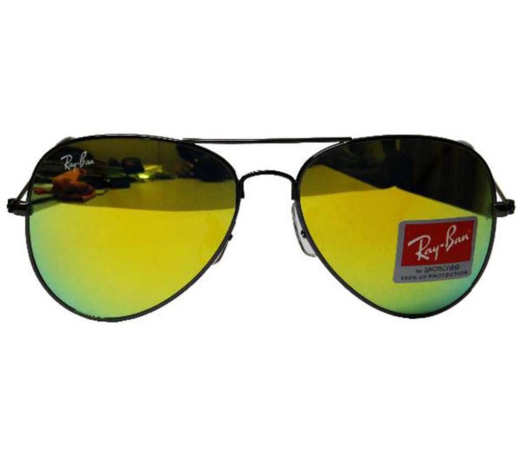 Ray-Ban Gun-Gold Green Design