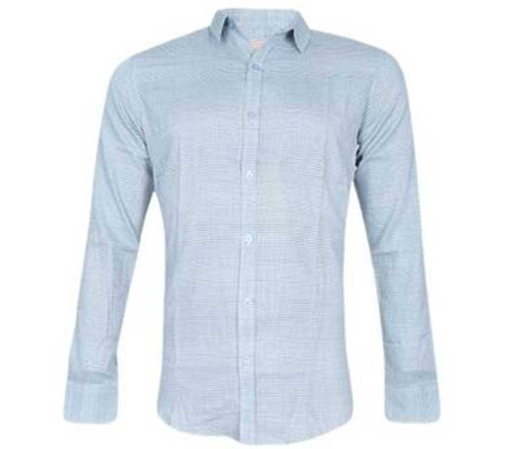 Light Blue Cotton Formal Shirt