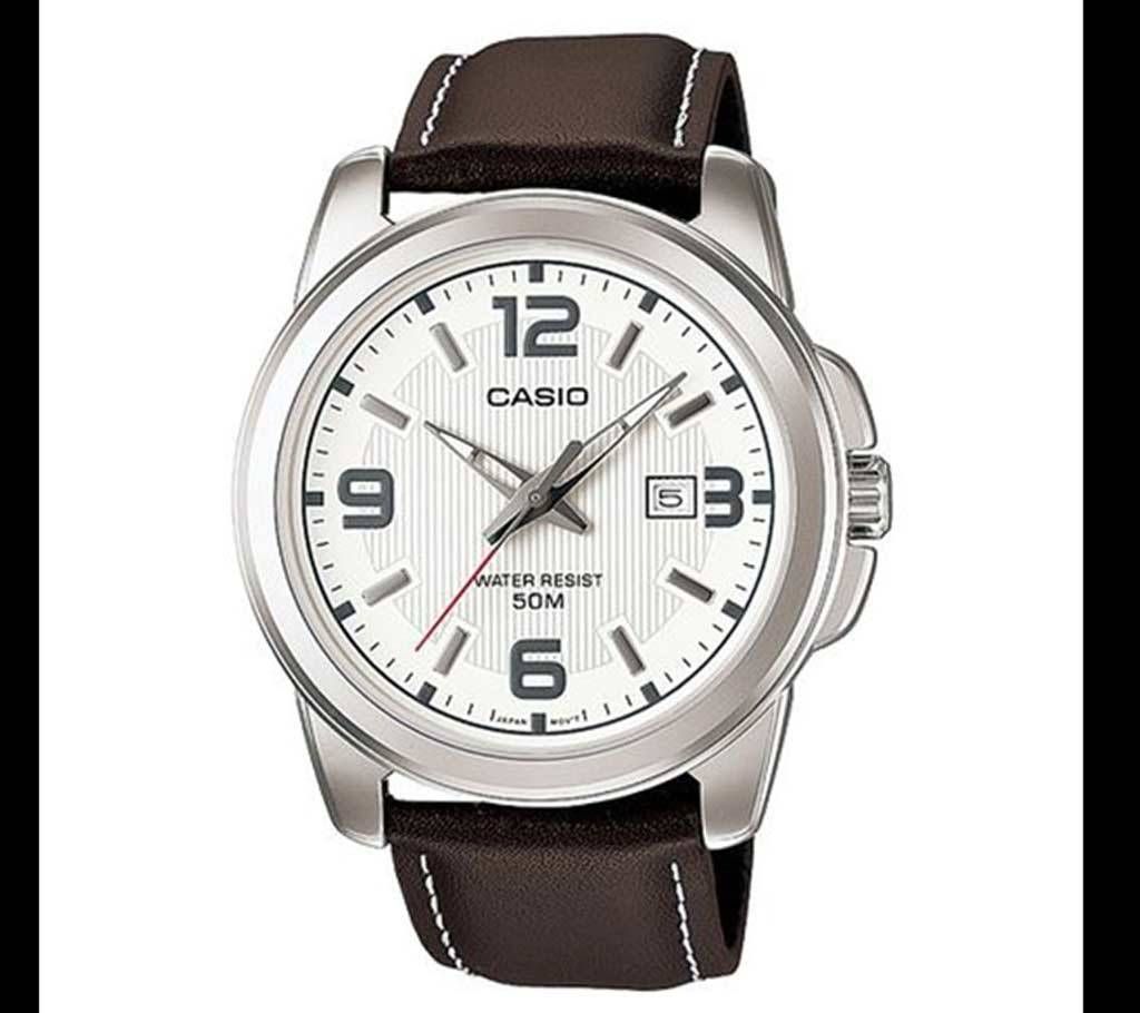Casio MTP 1314L 7AVDF PU Leather Analog Watch