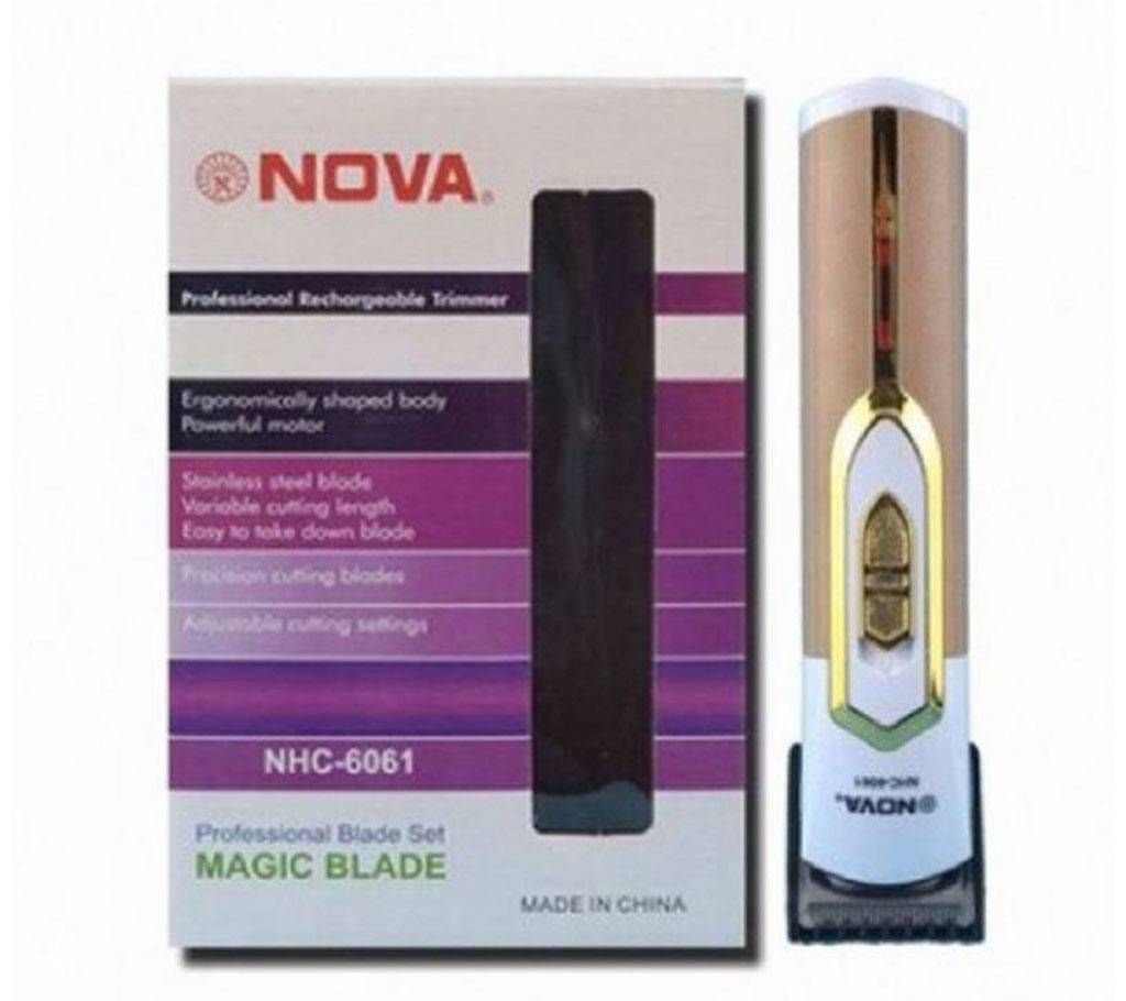 Nova NHC-6061 Rechargeable Trimmer