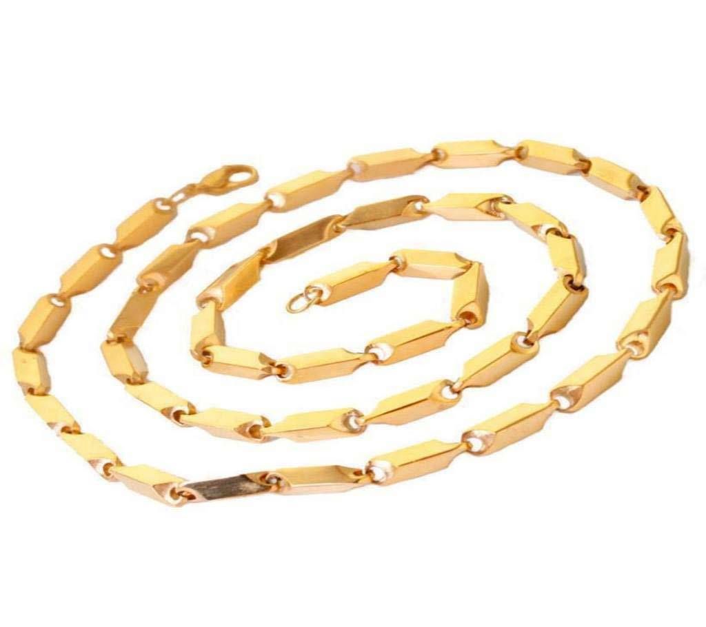 Golden Color Stainless Steel Chain for Men