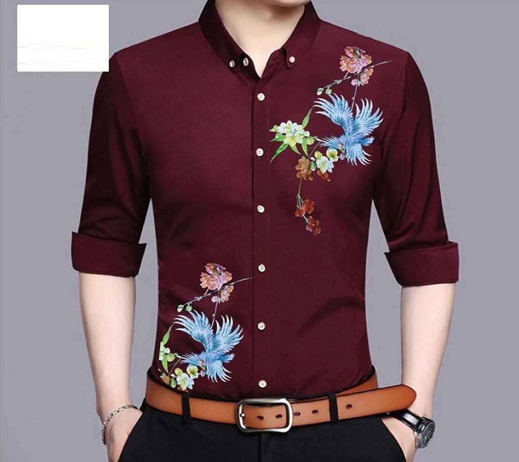 indiyan full slive cajoyel shirt