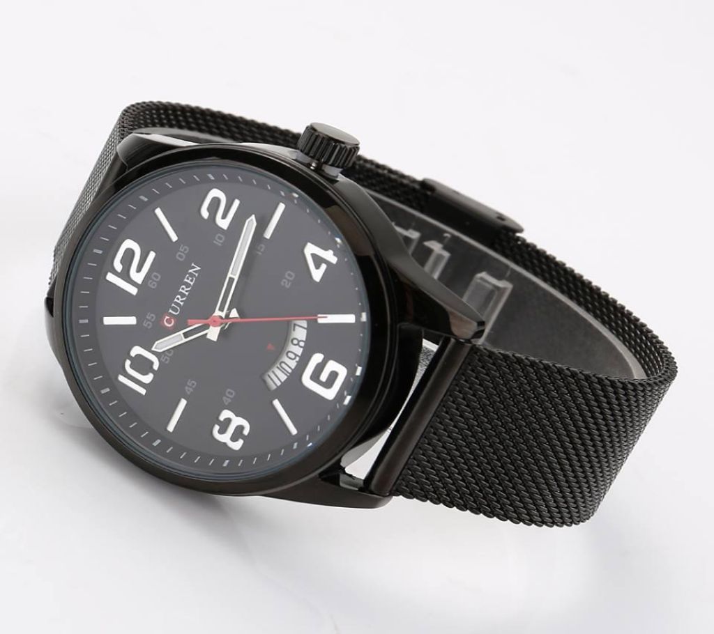 CURREN 8236 Black Brand Watch for Men