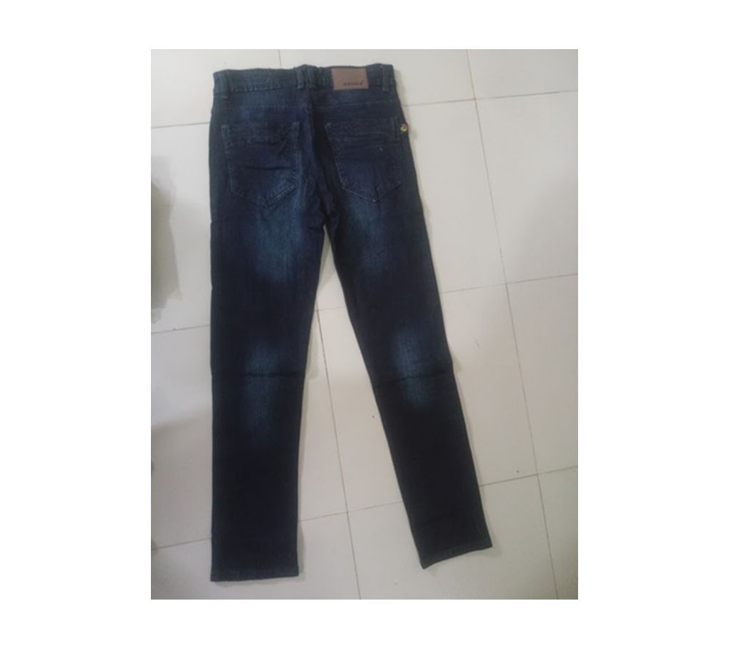 Mens Denim Spandex Long Pant