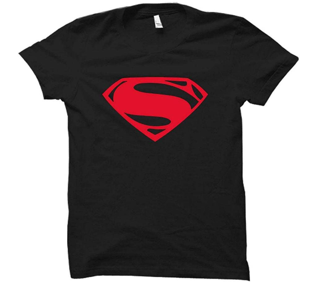 Mens Superman Cotton Round Neck  t-shirt