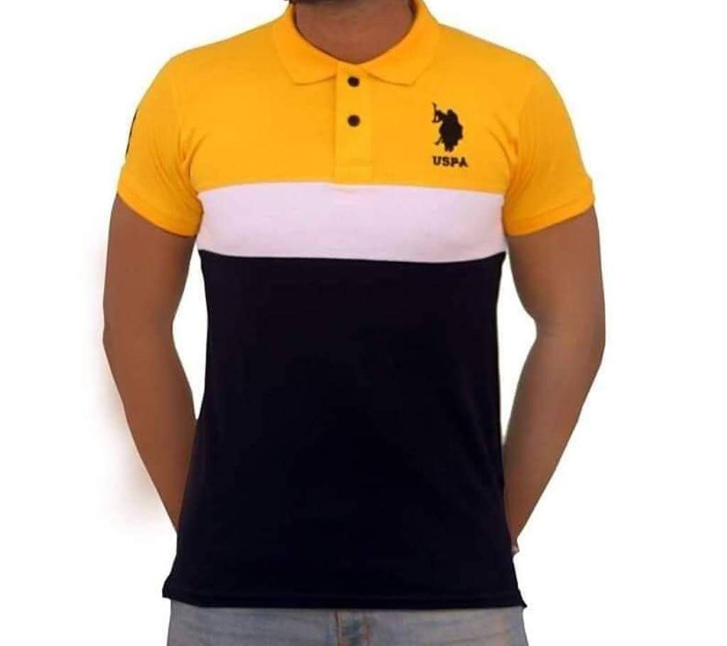 Menz Multi Colour Polo Shirt