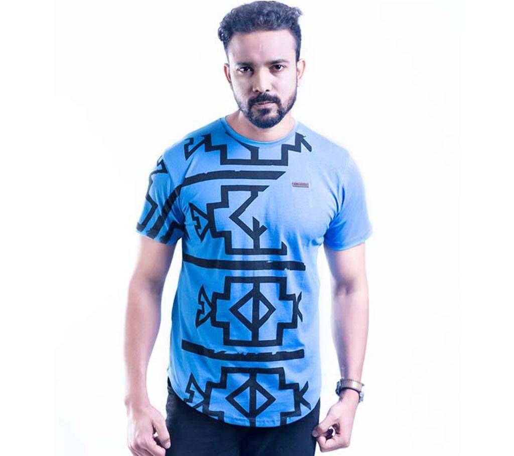 Mens Half Sleeve Cotton T-Shirt T-34