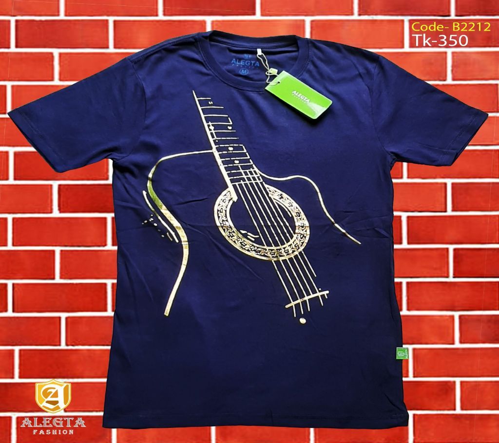 golden guitar T-shirt