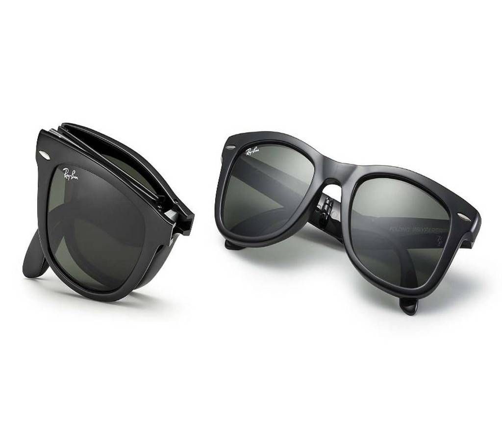 folding sunglasses for men black copy