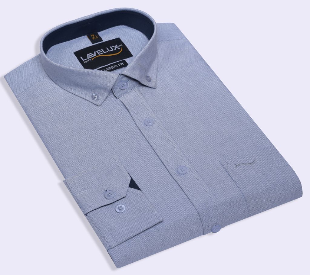 LAVELUX Mens Full Sleeve Cotton Shirt (Code-LMFS355)