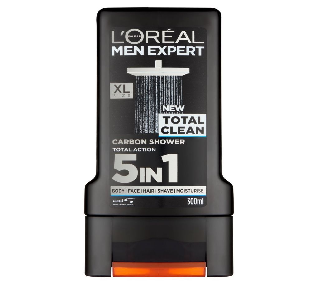  L'Oreal Paris Men Expert Total Clean Shower Gel-300ml-France 