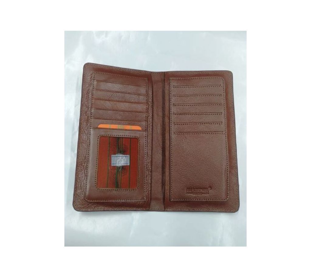 Gents Leather Wallet-Chocolate