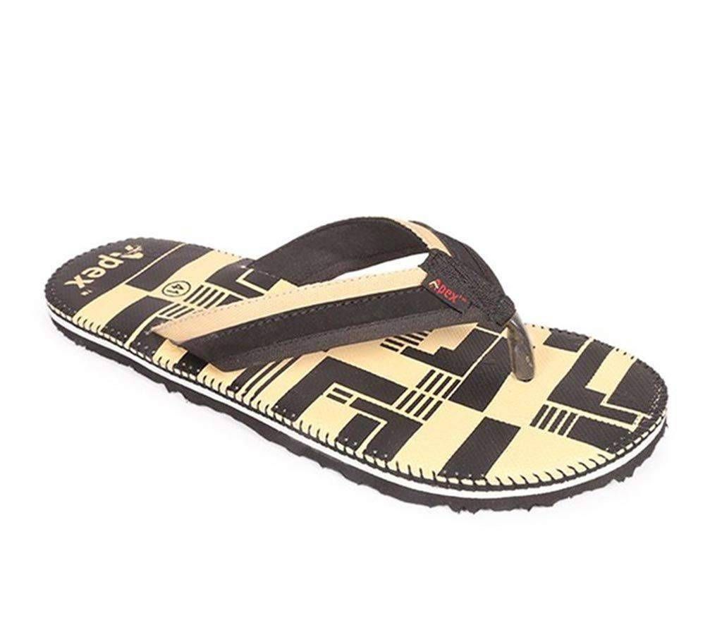 Apex Men's Black & Beige Sandal

