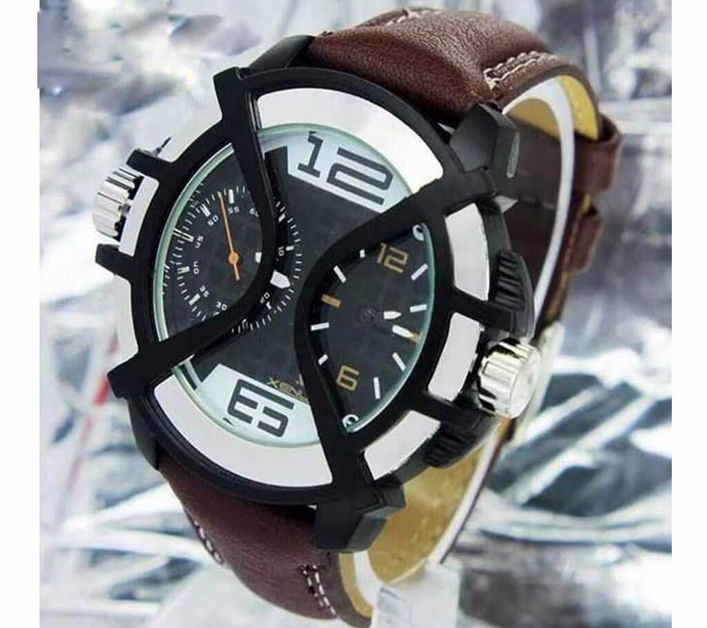XENLEX Two Time Wrist Watch