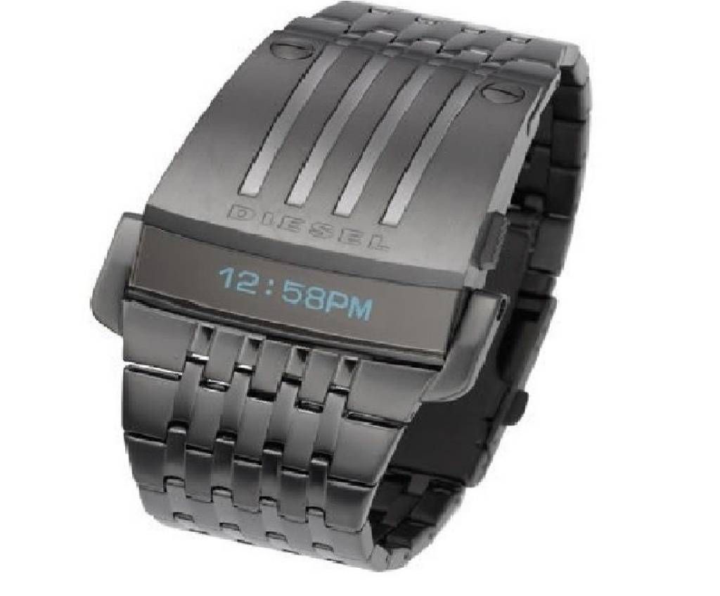 Stainless Steel Digital Watch