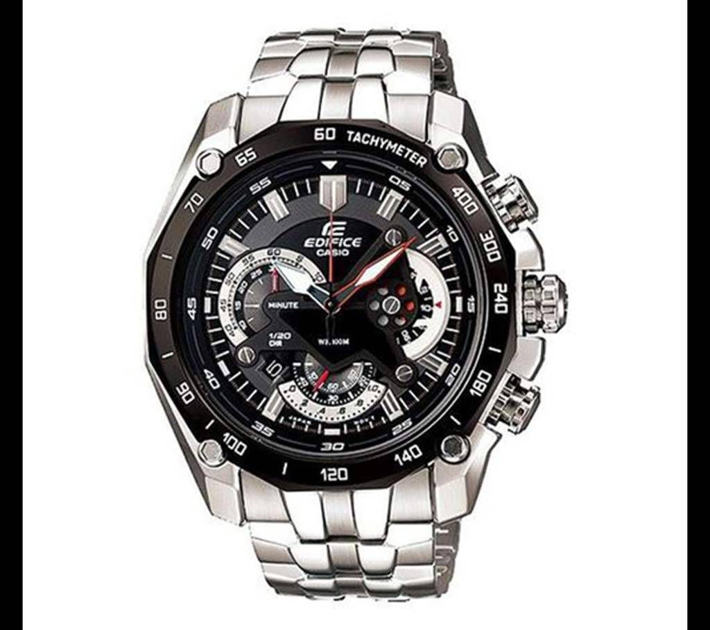 Casio Silver StainlessSteel Chronograph Watch