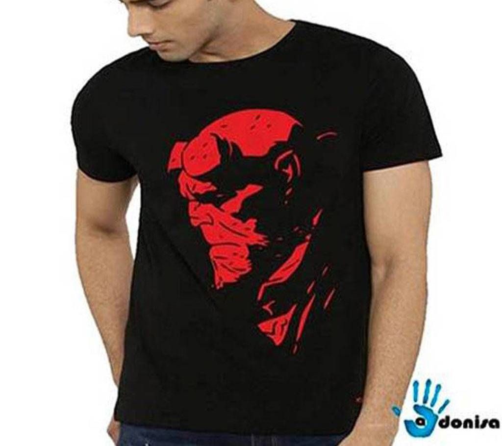 Hell Boy - Mens Cotton T-Shirt