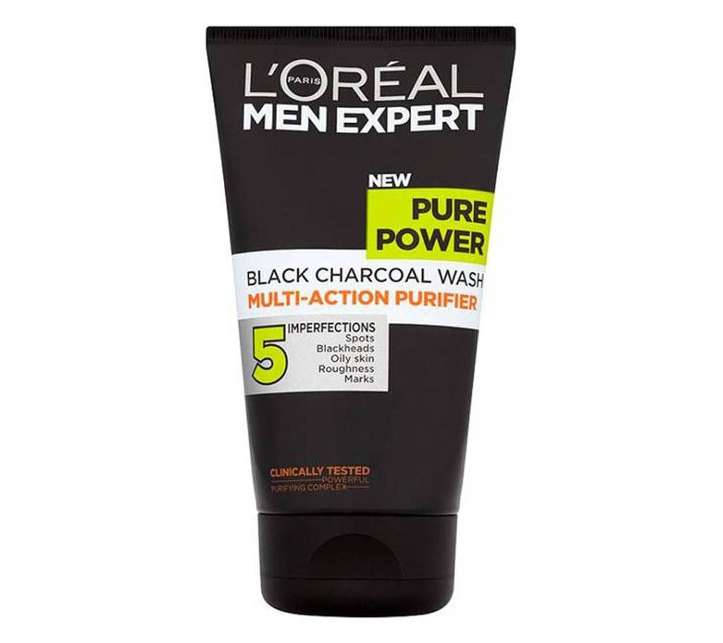Loreal Men Expert Pure Power Charcoal Face Wash 150ml - UK